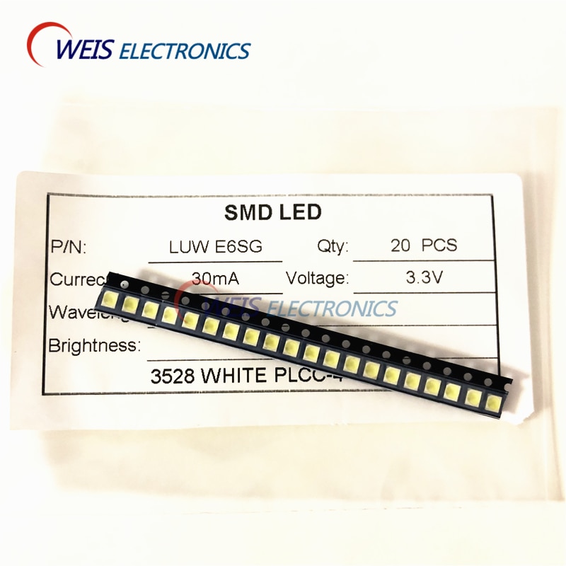 10PCS LUW E6SG LUWE6SG 3528  SMD LED ( 7000K..